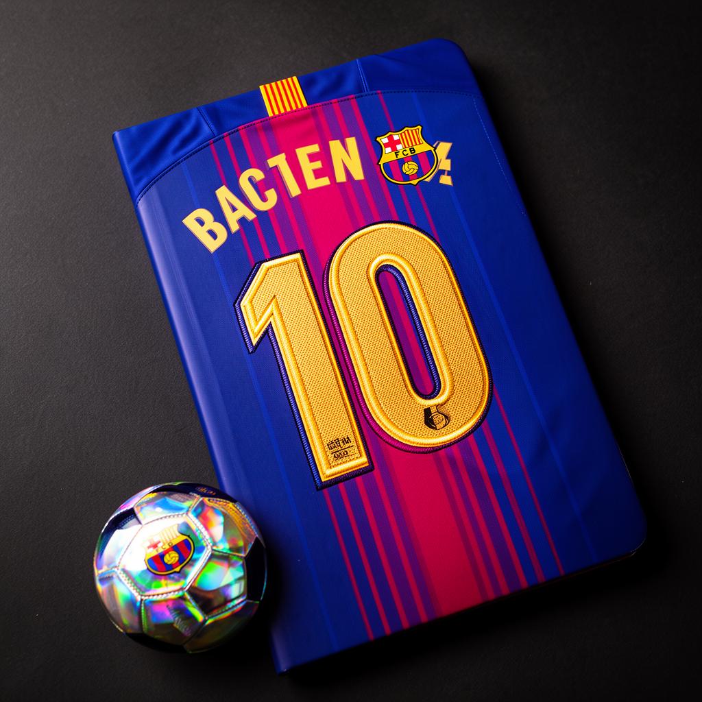 barça away kit notebook